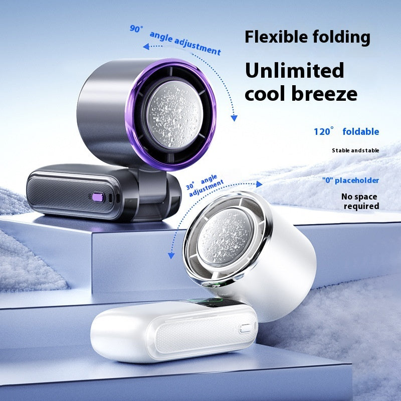 Neck Hanging fan & rechargeable