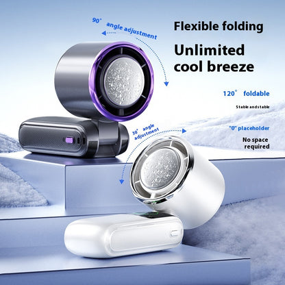 Neck Hanging fan & rechargeable