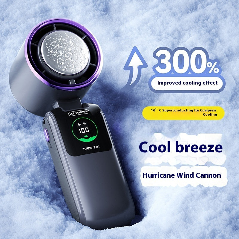 Neck Hanging fan & rechargeable